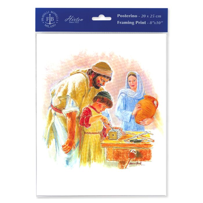 8" x 10" Hook: Jesus the Carpenter Print (Pack of 3)