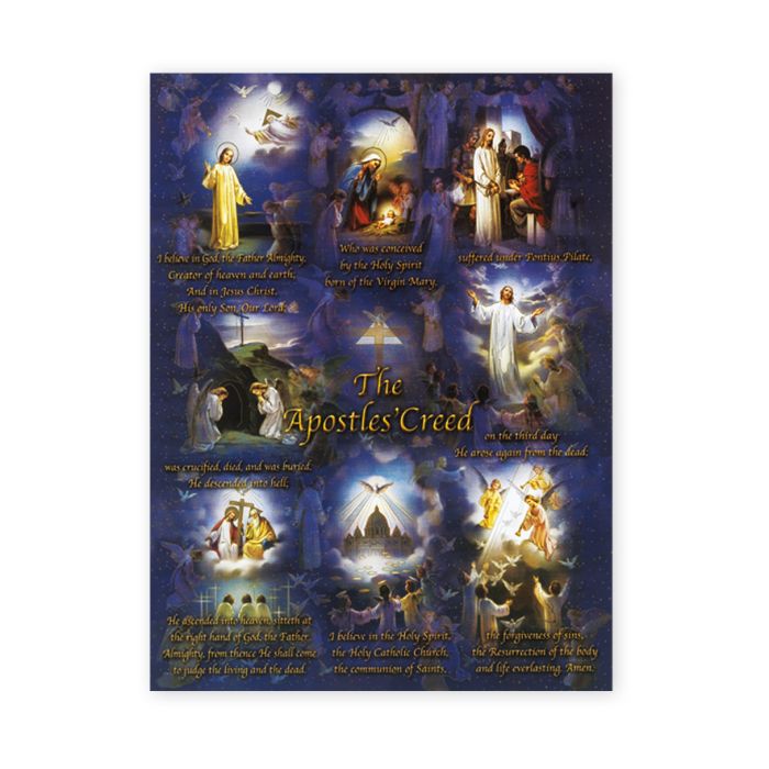 19" x 27" Apostle Creed Poster