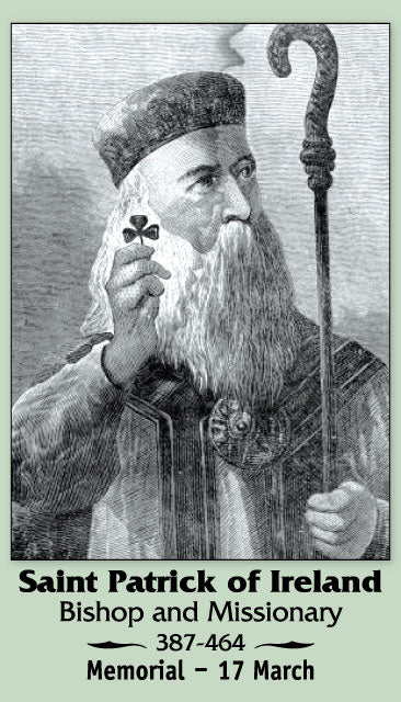 St. Patrick Prayer Card, 10 Pack Keeping God in Sports