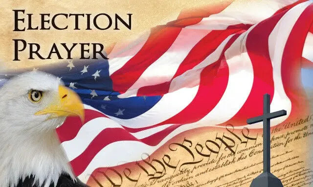 Election Prayer, 5 Pack Prayer Card Keeping God in Sports