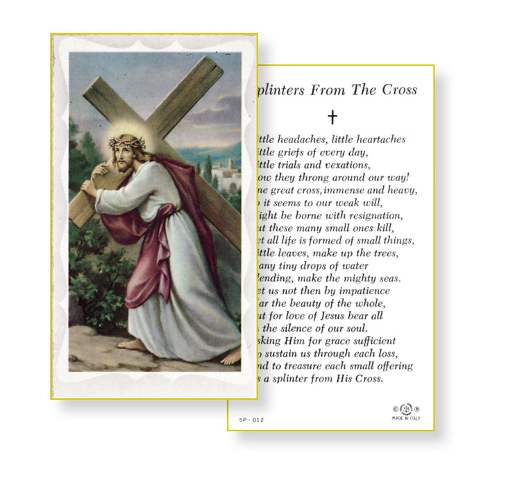 Splinters From The Cross Keep God in Life