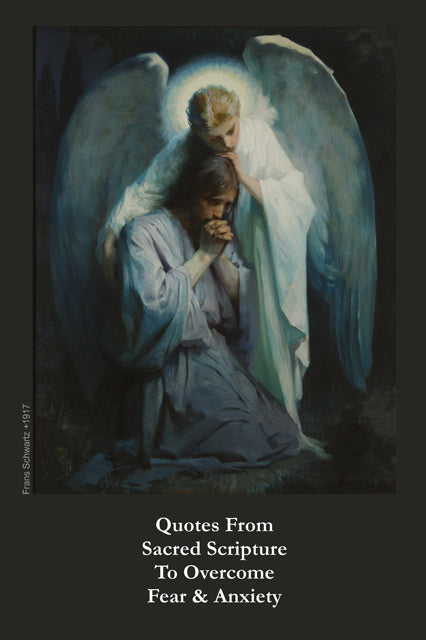 Quotes to Overcome Fear and Anxiety Prayer Card, 5-Pack Keep God in Life