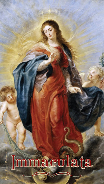 Immaculata Prayer Card, 10-Pack Keep God in Life