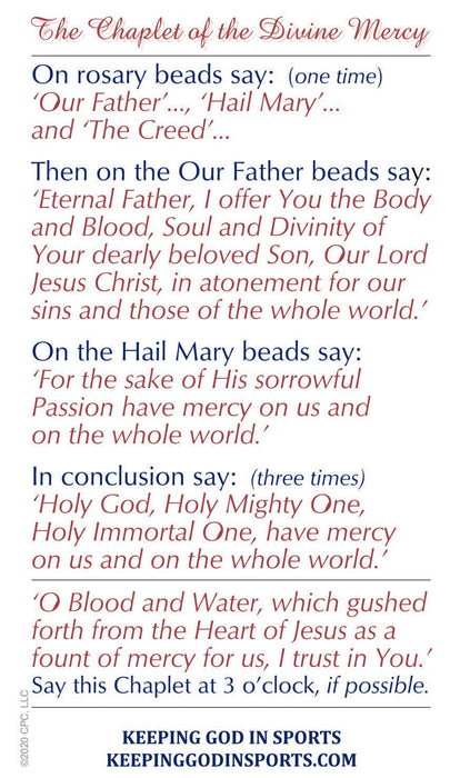 St. Barbara LAMINATED Prayer Card, 5-Pack Keep God in Life