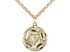 Lutheran Pendant with Light Curb Chain Keep God in Life