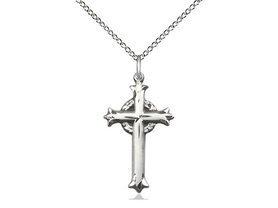 Holy Cross Pendant with Curb Chain Keep God in Life