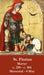 St. Florian LAMINATED Prayer Card, 5 Pack Keeping God in Sports