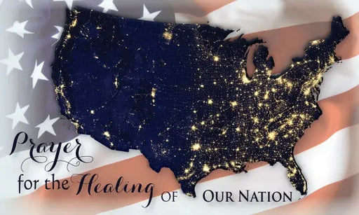 Prayer for the Healing of Our Nation Prayer Card (10 Pack) Keeping God in Sports