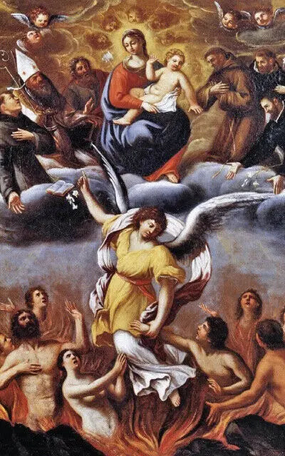 Purgatory Prayer Card (10 Pack) Keeping God in Sports