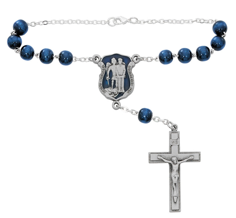St. Michael Auto Rosary, Enamel Keep God in Life