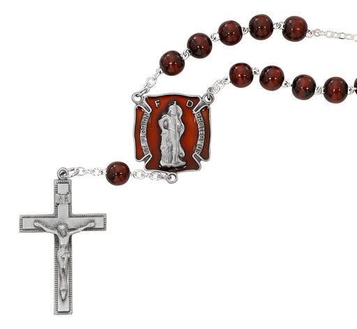 St. Florian Auto Rosary, Enamel Keep God in Life