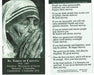 St. Teresa of Calcutta Prayer Card, 10 Pack Keeping God in Sports