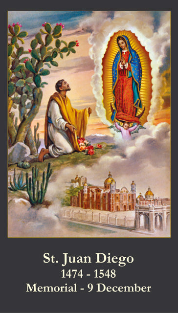 St. Juan Diego Prayer Card, 10-Pack Keep God in Life