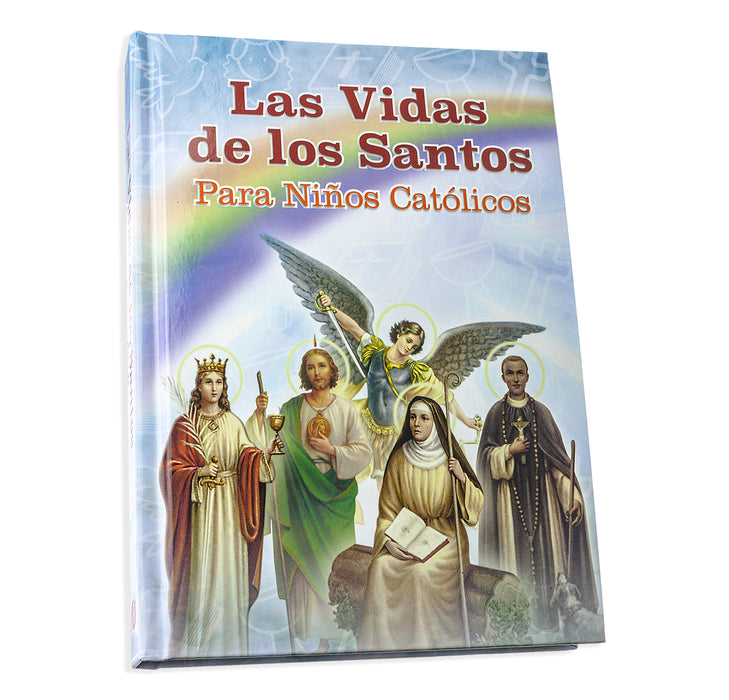 Spanish Illustrated Book of Saints for Children