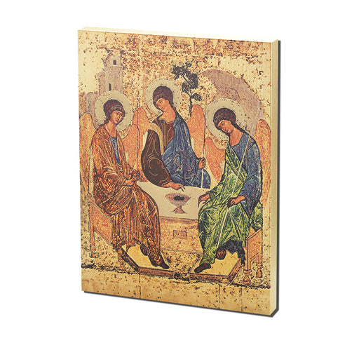 Holy Trinity Textured Wood Keep God in Life