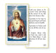 I Ask You Jesus Holy Card Keep God in Life