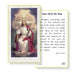 Christ the King Holy Card Keep God in Life