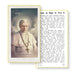 Saint Pius X Holy Card Keep God in Life