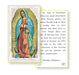 Our Lady of Guadalupe Holy Card Keep God in Life