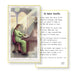 Saint Cecilia Holy Card Keep God in Life
