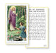 Saint Raphael the Archangel Holy Card Keep God in Life