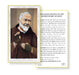 Saint Pio Holy Card Keep God in Life