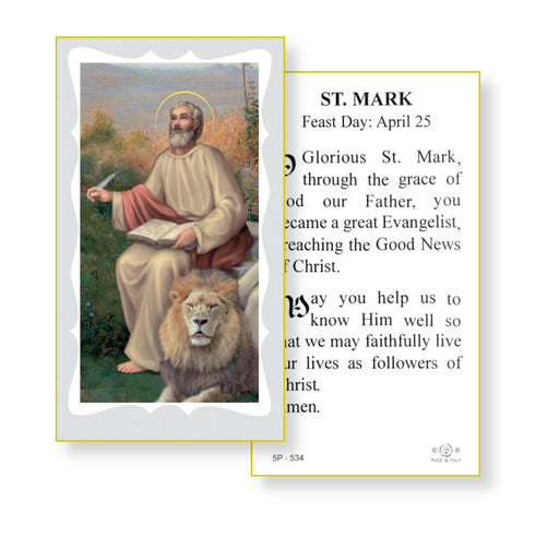 Saint Robert Holy Card Keep God in Life