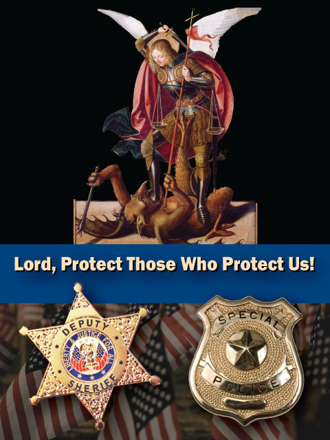 Saint Michael Biography Pamphlet and Patron Saint Medal Keep God in Life