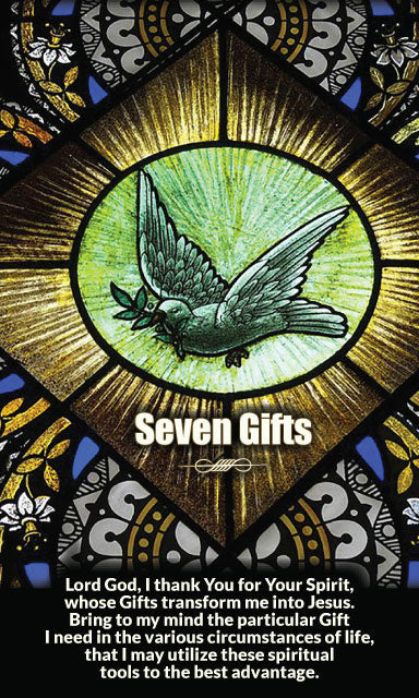 Seven Gifts Holy Cards (5 Pack) Keeping God in Sports