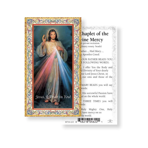 Divine Mercy Prayer Card, 10-Pack Keep God in Life
