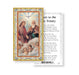 Prayer to Holy Trinity Gold-Stamped Holy Card Keep God in Life