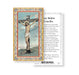 Prayer Before a Crucifix Gold-Stamped Holy Card Keep God in Life