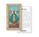Our Lady of San Juan Gold-Stamped Holy Card Keep God in Life