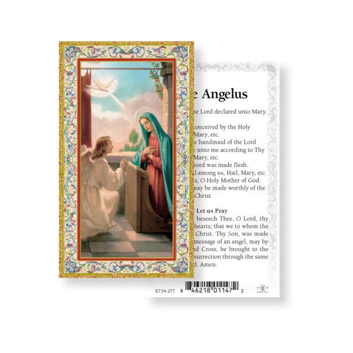 Angelus LAMINATED Prayer Card, 5-Pack Keep God in Life