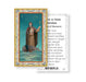 Saint Brendan Gold-Stamped Holy Card Keep God in Life