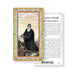 Saint Charbel Gold-Stamped Holy Card Keep God in Life