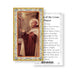 Saint John of the Cross Gold-Stamped Holy Card Keep God in Life