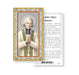 Saint John Mary Vianney Gold-Stamped Holy Card Keep God in Life