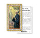 Saint Maximilian Kolbe Gold-Stamped Holy Card Keep God in Life