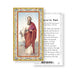 Saint Paul Gold-Stamped Holy Card Keep God in Life