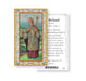 Saint Richard Gold-Stamped Holy Card Keep God in Life