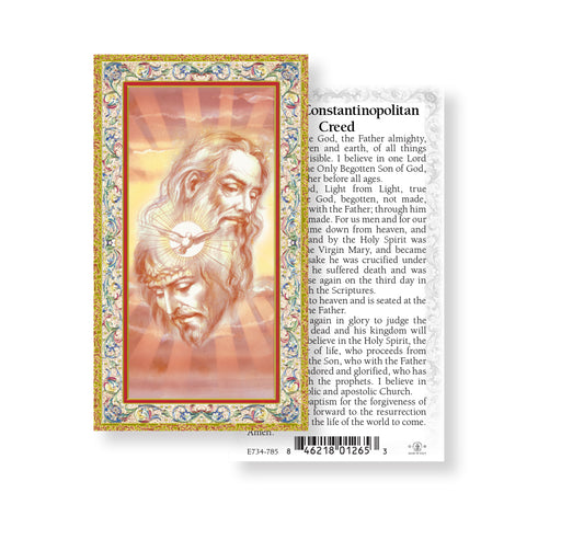 Nicene Creed Gold-Stamped Holy Card Keep God in Life