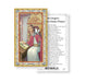 Risen Christ Easter Gold-Stamped Holy Card Keep God in Life