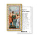 Saint John the Baptist Gold-Stamped Holy Card Keep God in Life