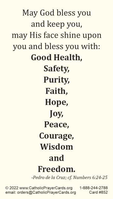 Prayer for Grandchild or Child Holy Card 10-Pack Keep God in Life