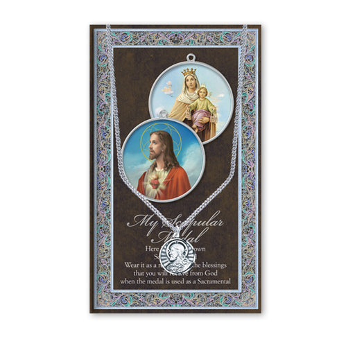 Scapular Pamphlet and Medal Keep God in Life