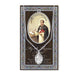 Saint Thomas Biography Pamphlet and Patron Saint Medal Keep God in Life
