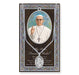 Pope Francis Biography Pamphlet and Patron Saint Medal Keep God in Life