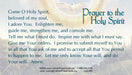 Prayer to the Holy Spirit Prayer Card, 10-Pack Keep God in Life