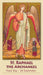 St. Raphael LAMINATED Prayer Card, 5-Pack Keep God in Life